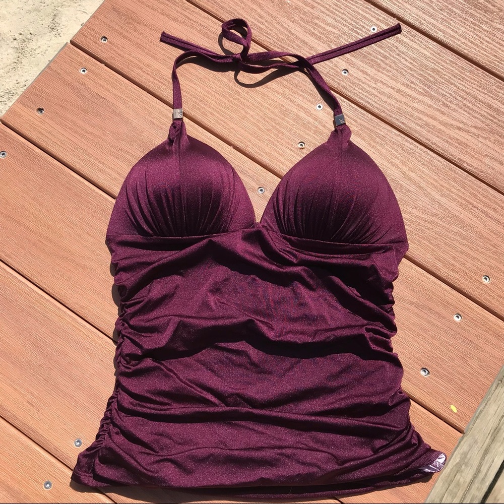 Victoria’s Secret halter tie tankini top